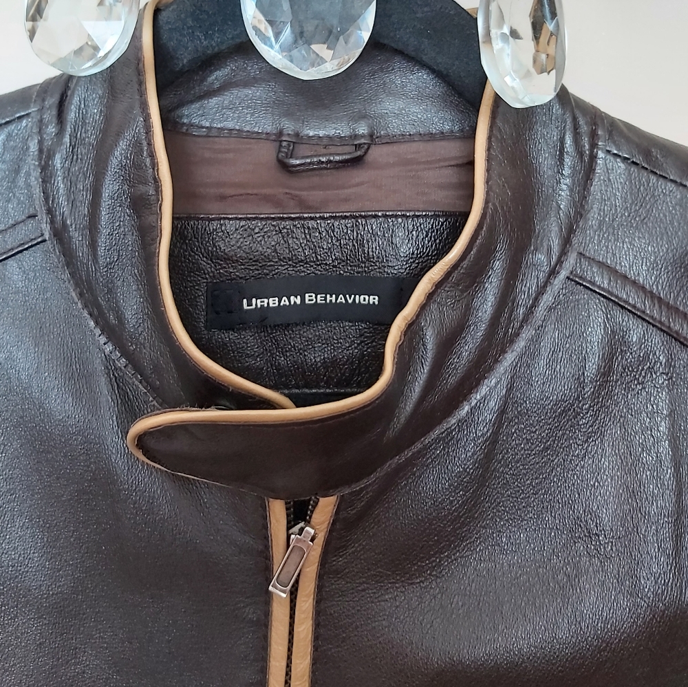 Jacket leather - Picture 2 of 16